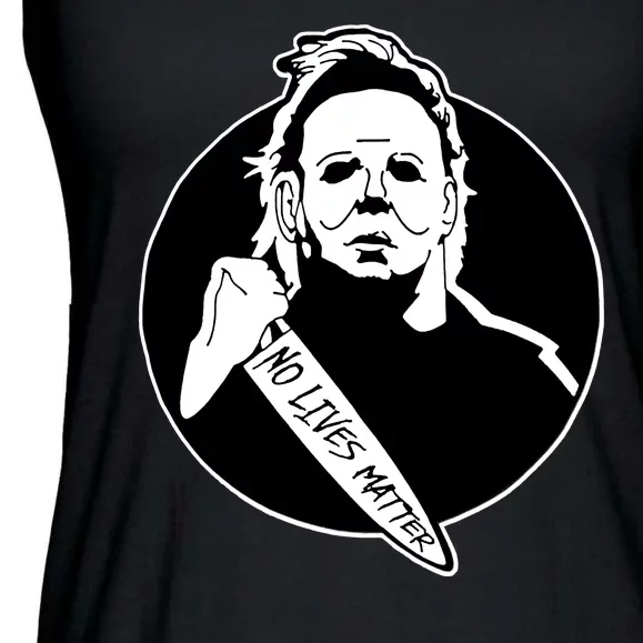 No Lives Matter Scary Halloween Ladies Essential Flowy Tank