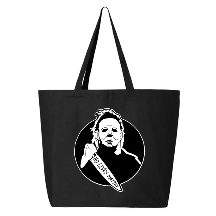 No Lives Matter Scary Halloween 25L Jumbo Tote