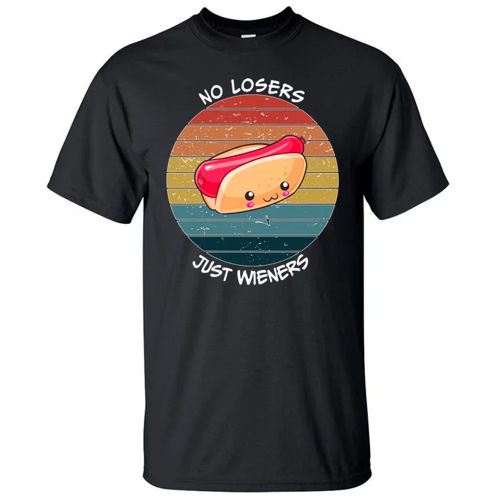 No Losers Just Wieners Tall T-Shirt