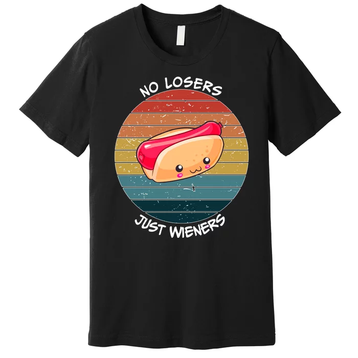 No Losers Just Wieners Premium T-Shirt