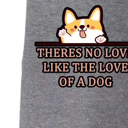 No Loves Like Dogs Doggie 3-End Fleece Hoodie