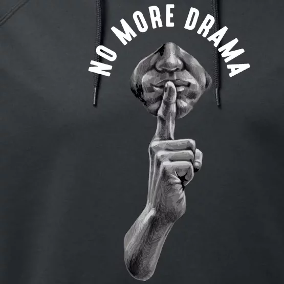 No More Drama Performance Fleece Hoodie