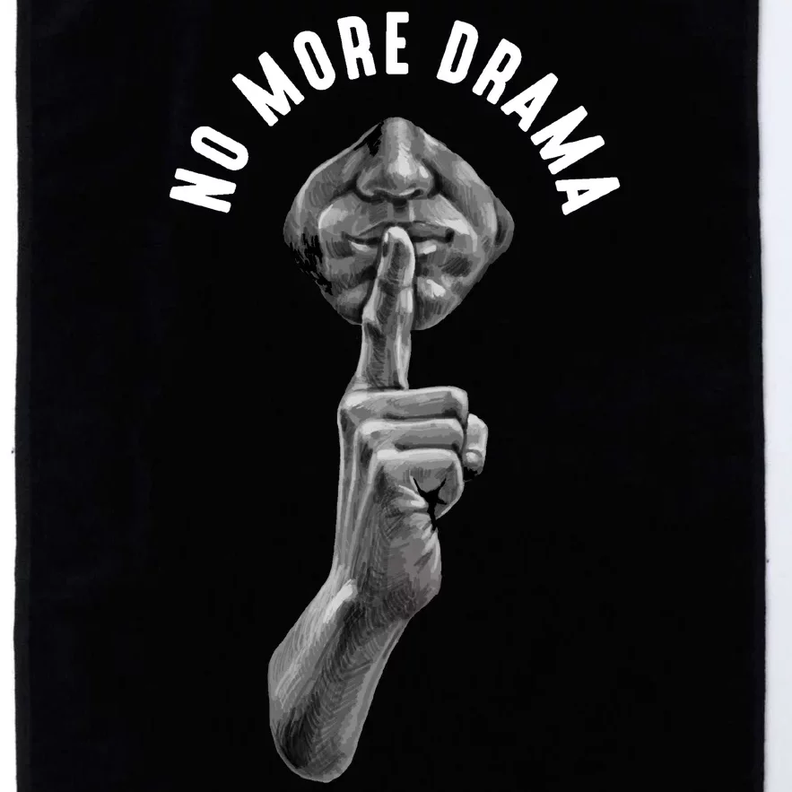 No More Drama Platinum Collection Golf Towel