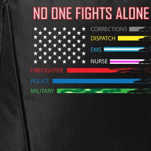 No One Fights Alone City Backpack