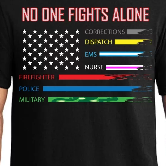 No One Fights Alone Pajama Set