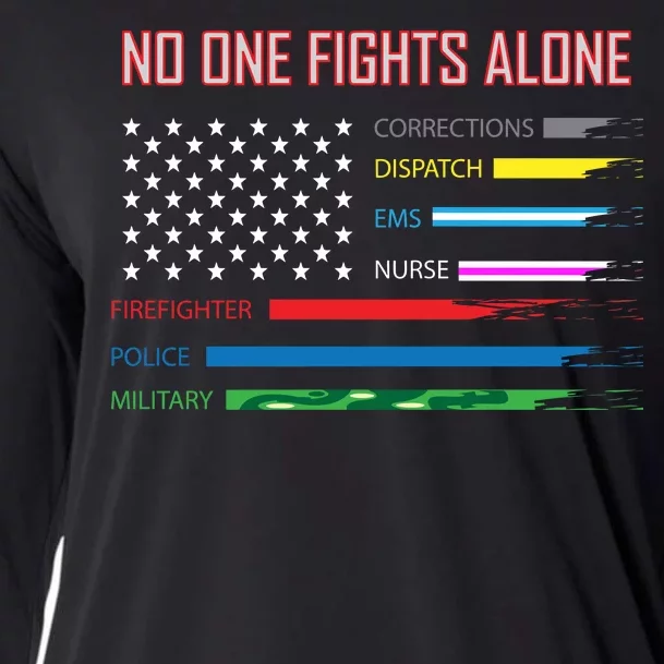 No One Fights Alone Cooling Performance Long Sleeve Crew