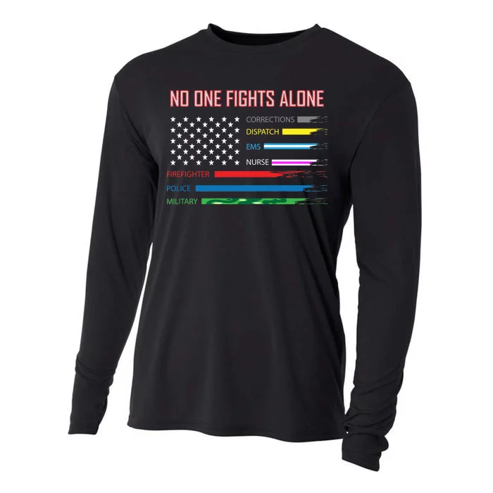 No One Fights Alone Cooling Performance Long Sleeve Crew