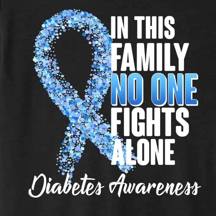 No One Fights Alone Diabetes Awareness ChromaSoft Performance T-Shirt