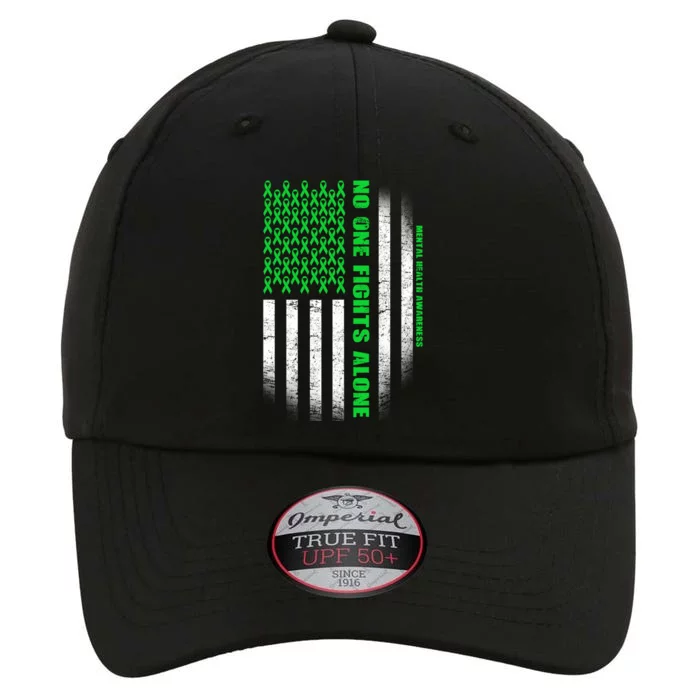 No One Fights Alone Mental Health Awareness Flag The Original Performance Cap