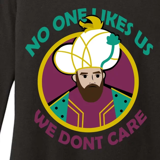 No One Likes Us We Don't Care Philadelphia Womens CVC Long Sleeve Shirt