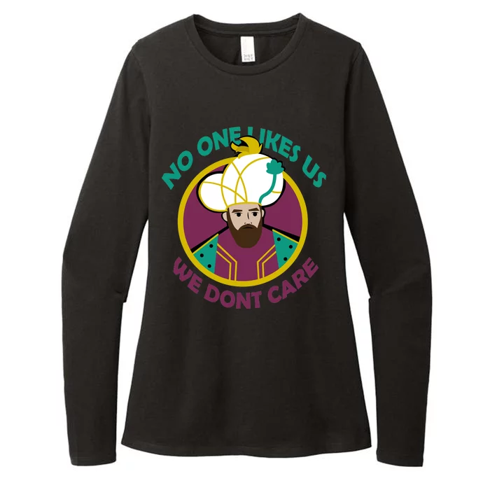 No One Likes Us We Don't Care Philadelphia Womens CVC Long Sleeve Shirt