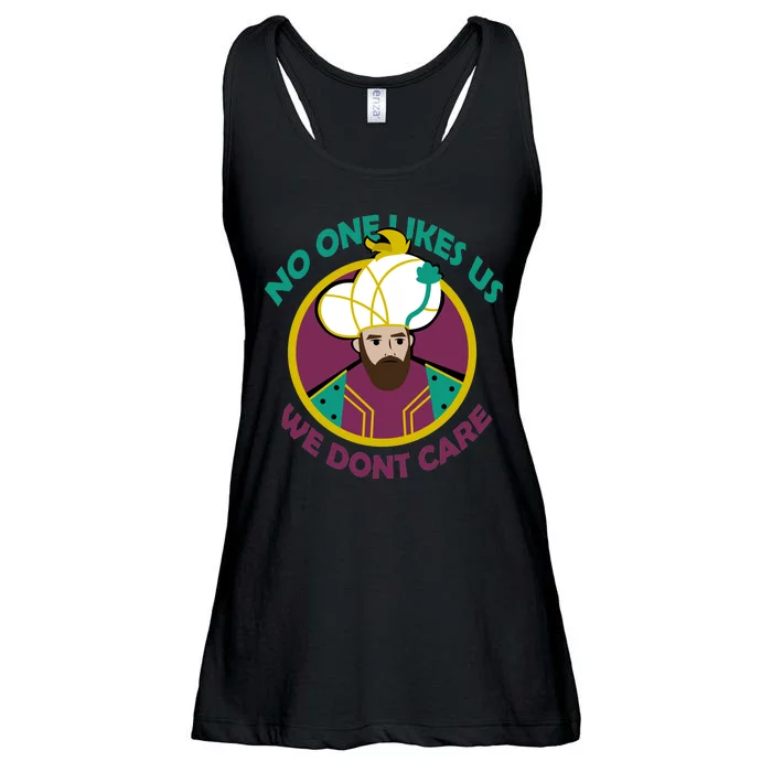 No One Likes Us We Don't Care Philadelphia Ladies Essential Flowy Tank