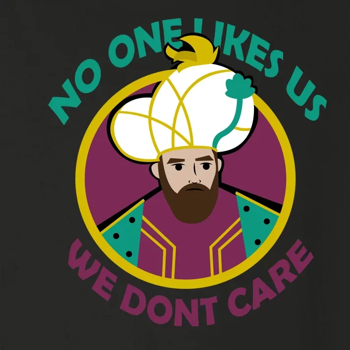 No One Likes Us We Don't Care Philadelphia Toddler Long Sleeve Shirt