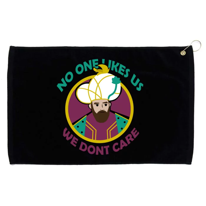 No One Likes Us We Don't Care Philadelphia Grommeted Golf Towel