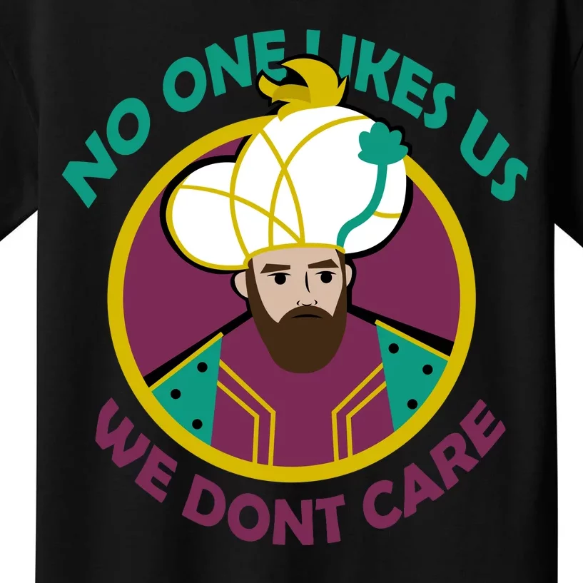 No One Likes Us We Don't Care Philadelphia Kids T-Shirt