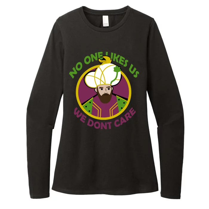 No One Likes Us We Don't Care Philly Womens CVC Long Sleeve Shirt