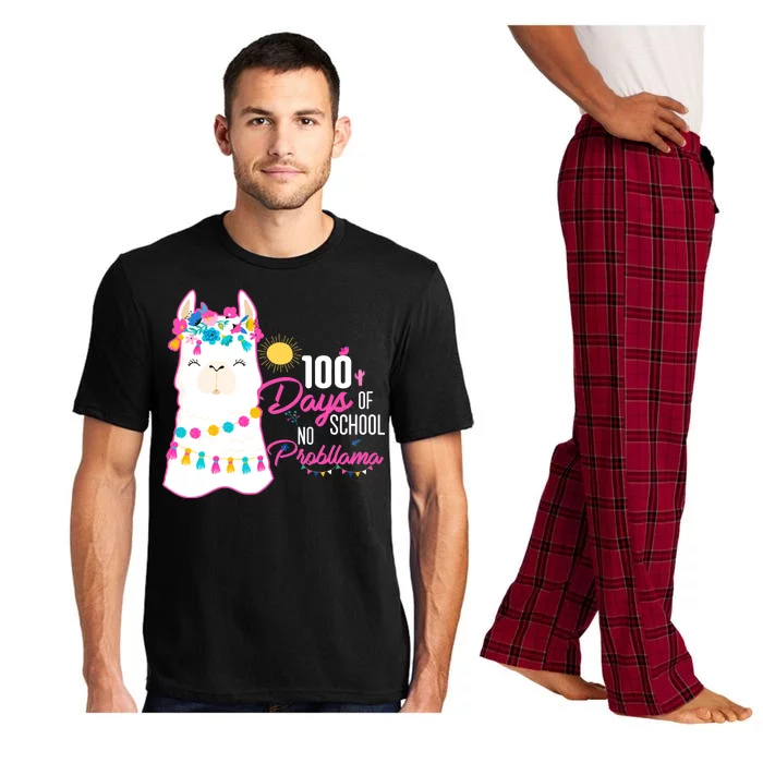 No Probllama 100 Days Of School Pajama Set