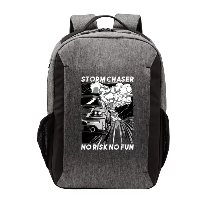 No Risk No Fun Car Racing Vector Backpack