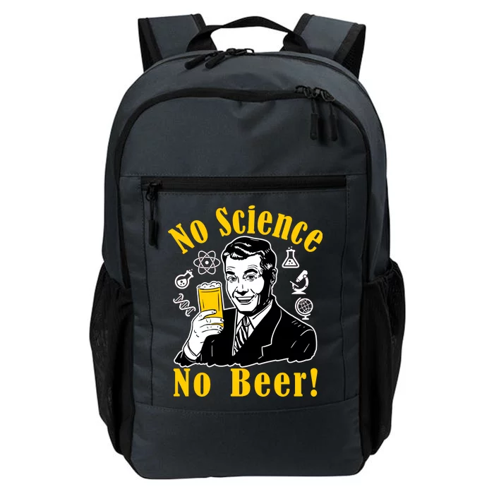 No Science No Beer - Beer Guy Science Logos Daily Commute Backpack