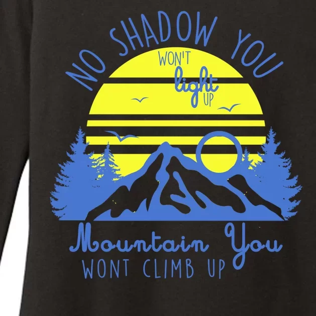 No Shadow You Wont Light Up Womens CVC Long Sleeve Shirt