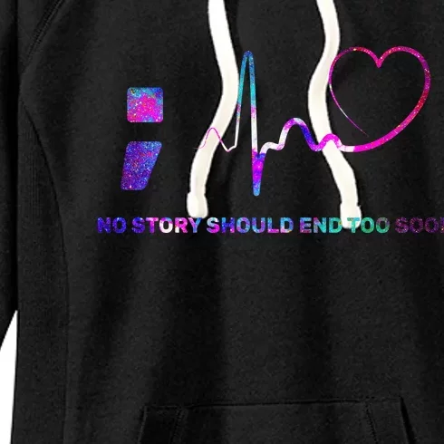 No Story Should End Too Soon Women's Fleece Hoodie