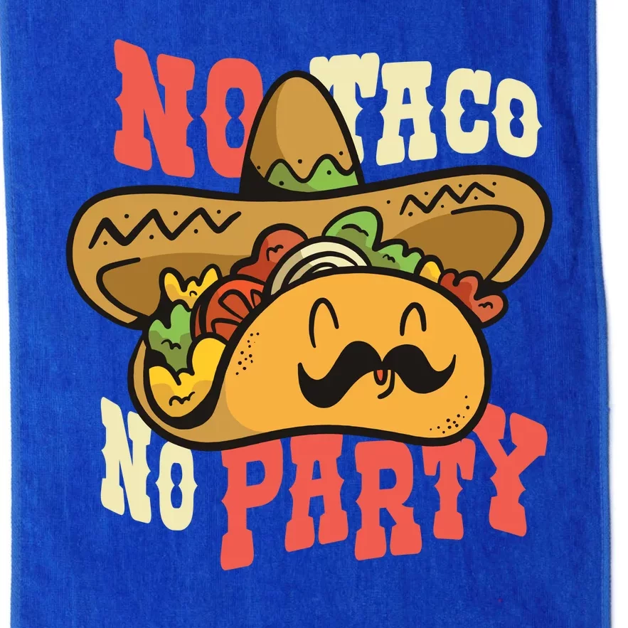 No Taco No Party Platinum Collection Golf Towel