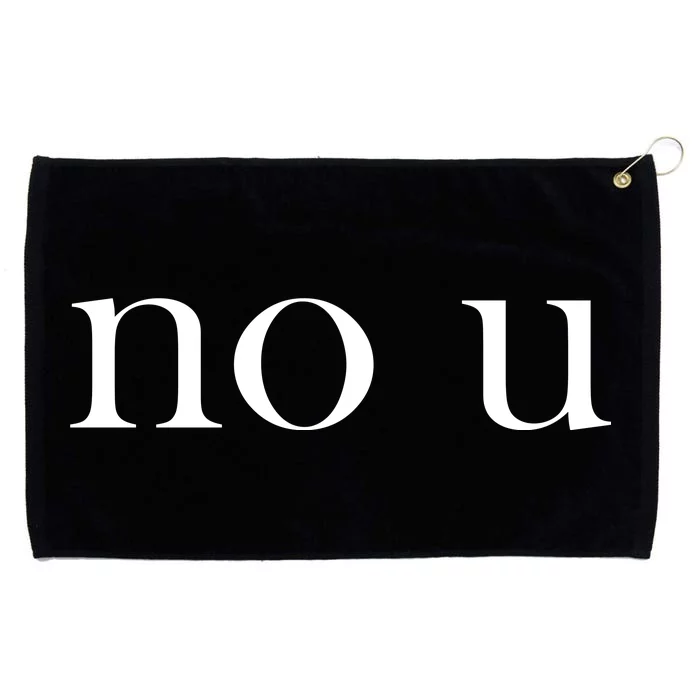 No U Meme Grommeted Golf Towel