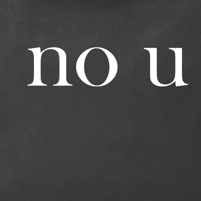 No U Meme Zip Tote Bag