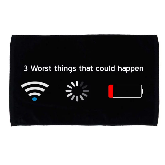 No WiFi No Battery Loading Geek Microfiber Hand Towel