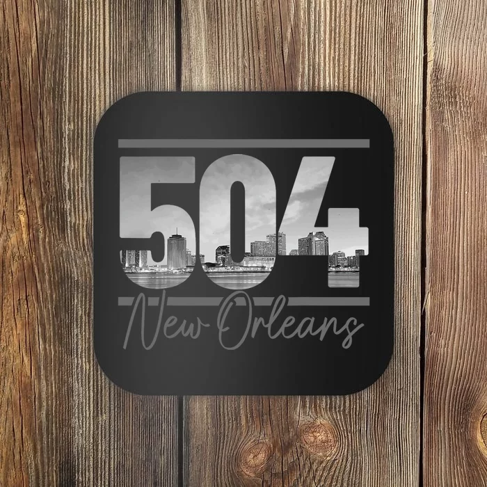 New Orleans 504 Area Code Skyline Louisiana Coaster