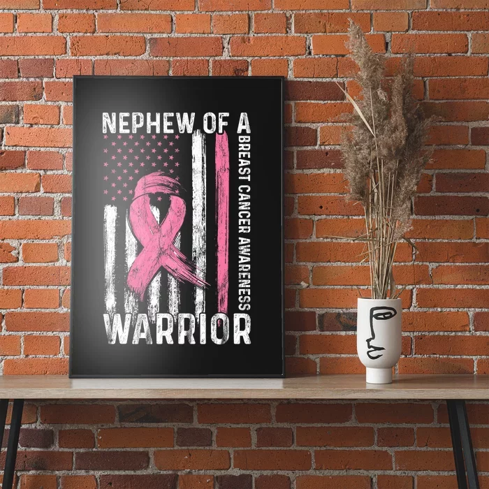 Nephew Of A Warrior Graphic Breast Cancer Awareness Month Poster