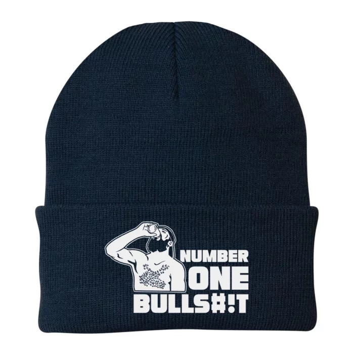 Number One Bullshit Knit Cap Winter Beanie