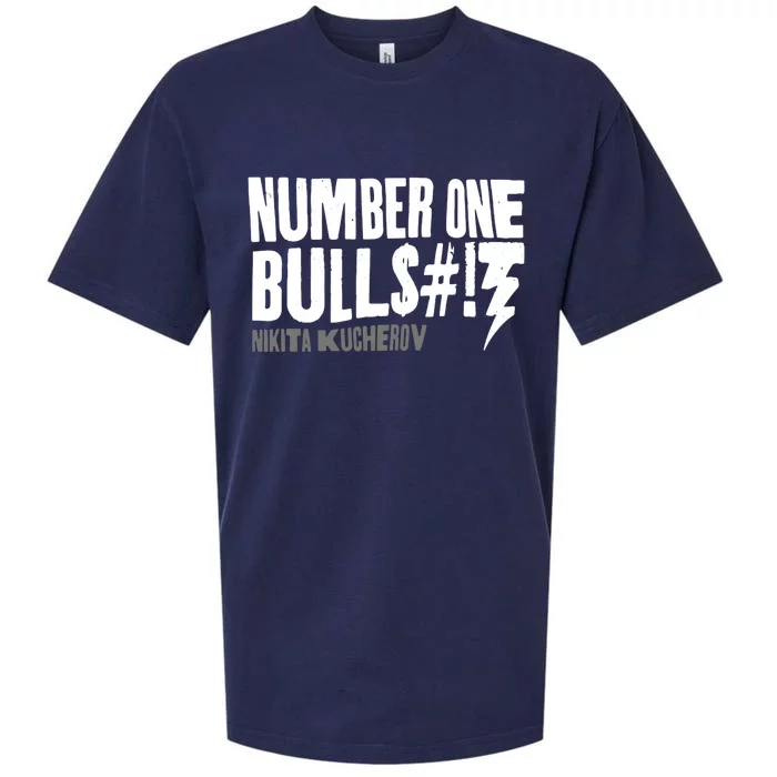 Number One Bullshit Nikita Kucherov Sueded Cloud Jersey T-Shirt