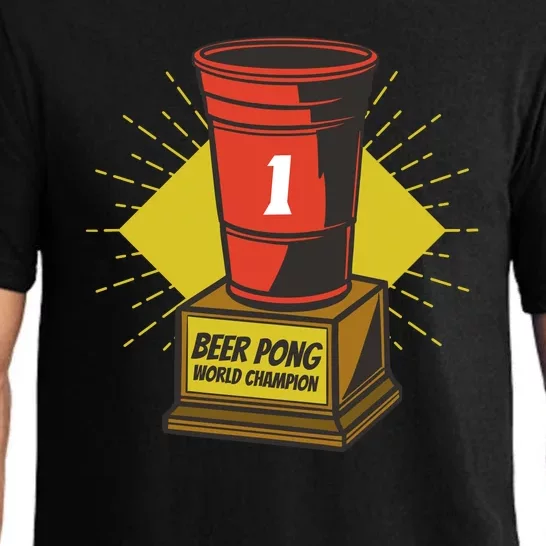 Number One Beer Pong Champion Pajama Set