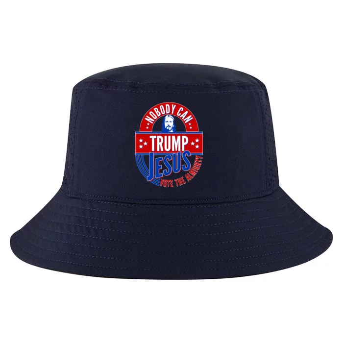 Nobody Can Trump Jesus Vote The Almighty Cool Comfort Performance Bucket Hat