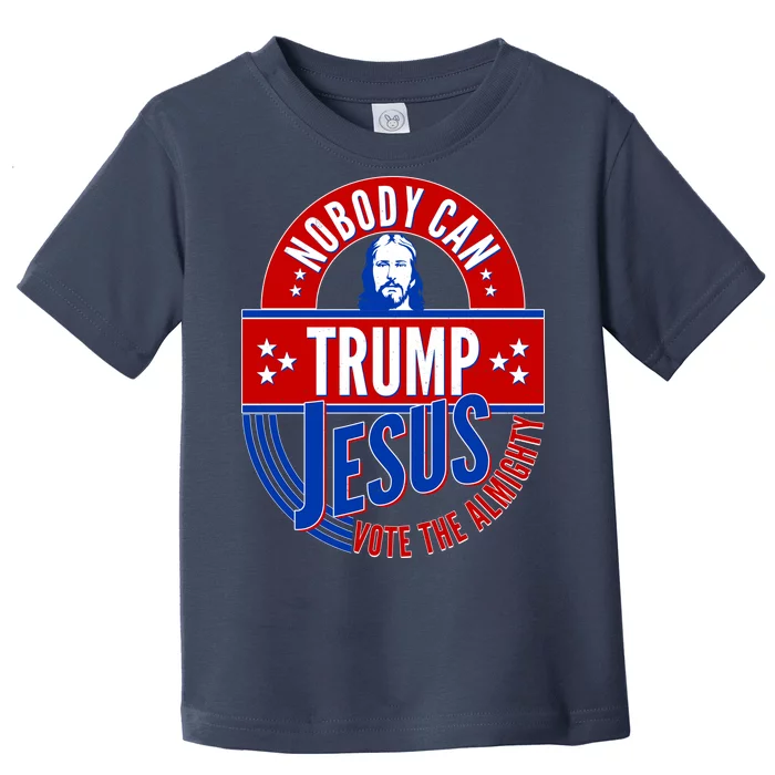 Nobody Can Trump Jesus Vote The Almighty Toddler T-Shirt