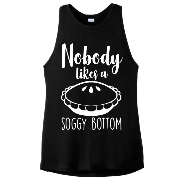 Nobody Likes A Soggy Bottom Ladies Tri-Blend Wicking Tank