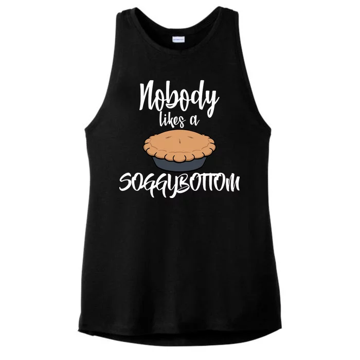 Nobody likes A Soggy Bottom Funny Baking Ladies Tri-Blend Wicking Tank