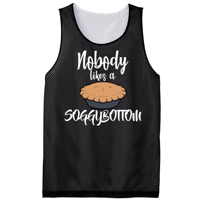 Nobody likes A Soggy Bottom Funny Baking Mesh Reversible Basketball Jersey Tank