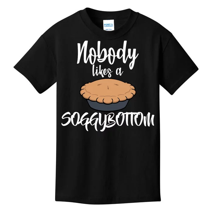 Nobody likes A Soggy Bottom Funny Baking Kids T-Shirt