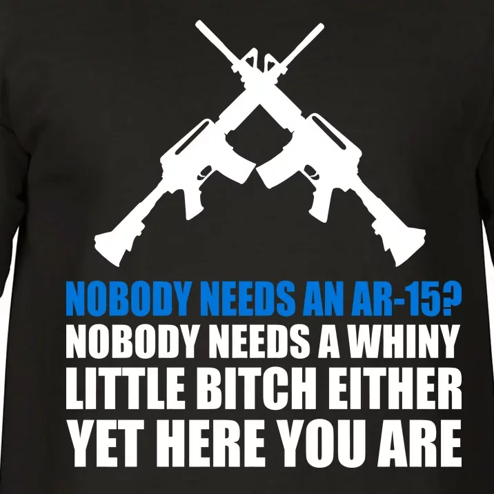 Nobody Needs An AR-15 Rifle Pro Gun Rights Comfort Colors T-Shirt