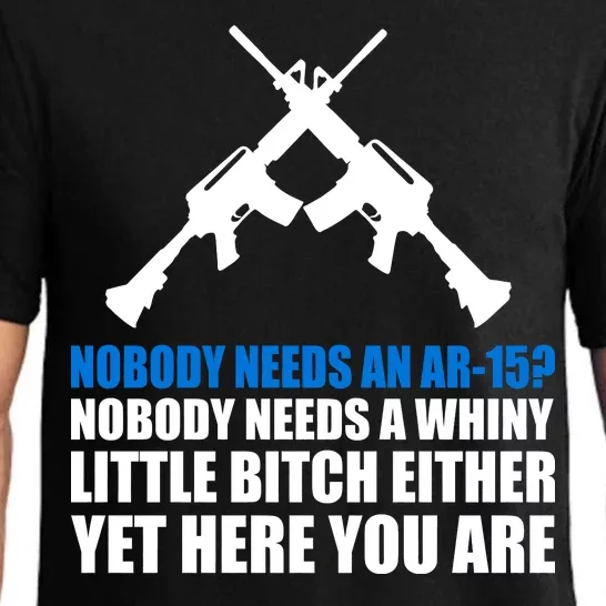 Nobody Needs An AR-15 Rifle Pro Gun Rights Pajama Set