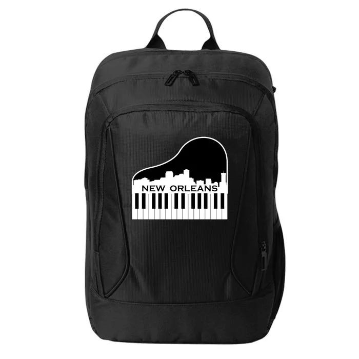 New Orleans Cool Piano Skyline City Backpack