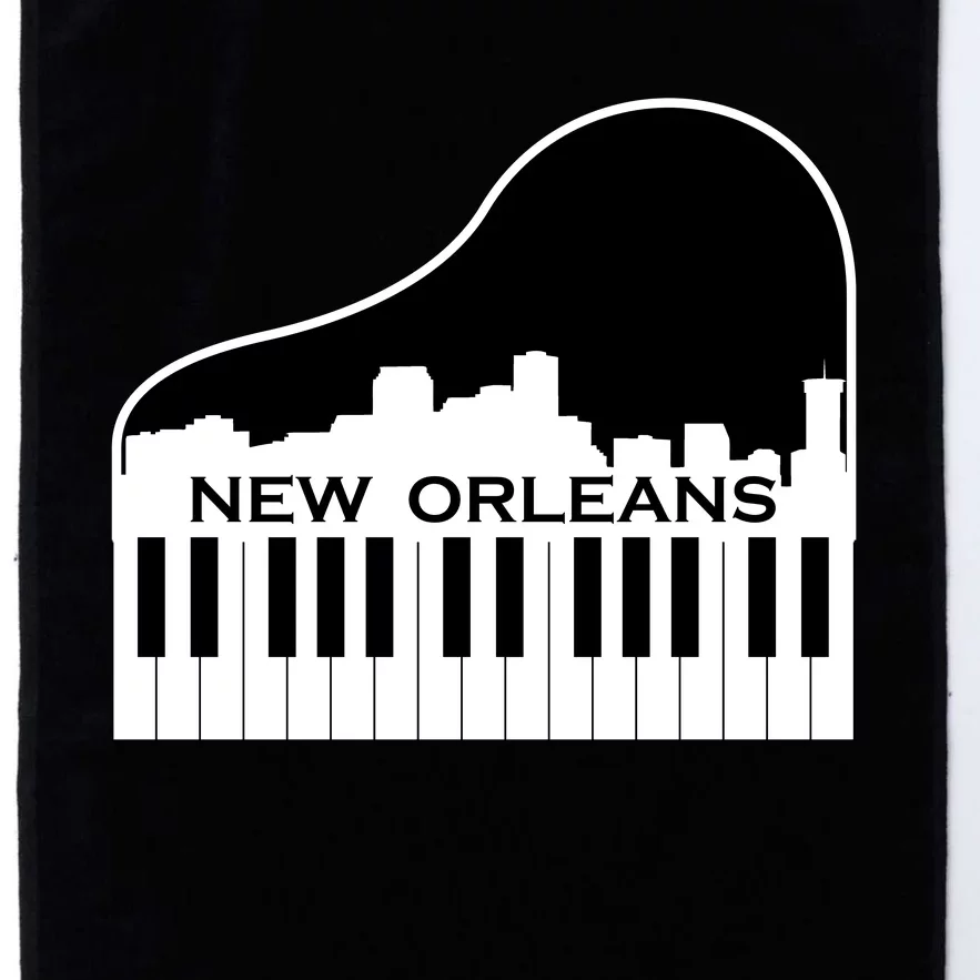 New Orleans Cool Piano Skyline Platinum Collection Golf Towel