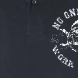 No One Cares Work Harder Skull Engineer Mechanic Worker Softstyle Adult Sport Polo