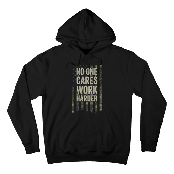 No one cares work best sale harder hoodie