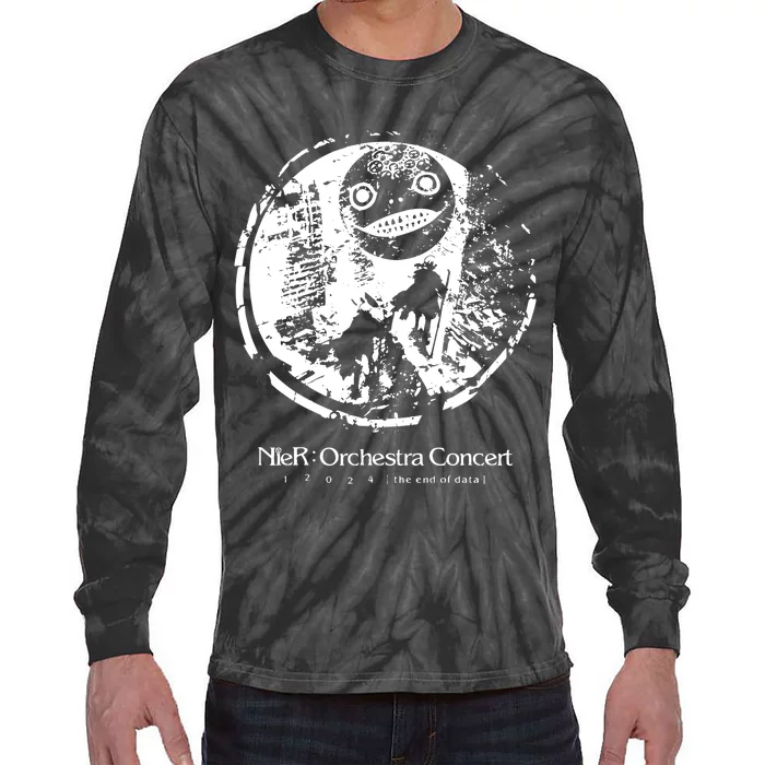 Nier Orchestra Concert Tie-Dye Long Sleeve Shirt