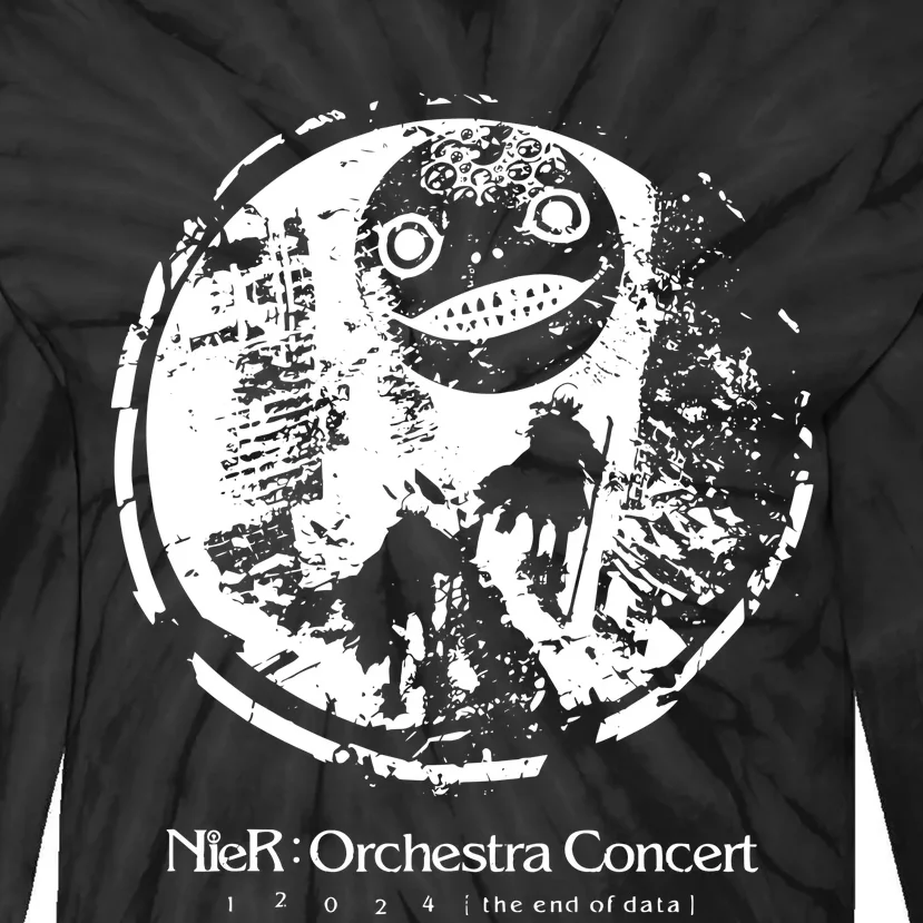 Nier Orchestra Concert Tie-Dye Long Sleeve Shirt