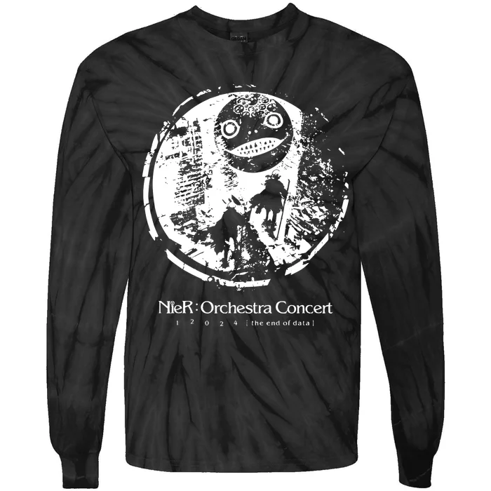 Nier Orchestra Concert Tie-Dye Long Sleeve Shirt