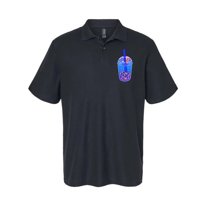 Nocturn Boba Tea Softstyle Adult Sport Polo